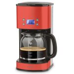 Cafetire filtre programmable h. koenig mg30 rouge - 12 / 20 tasses - arrt automatique