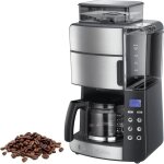 Cafetire  grain programmable - zvvn - grind&brew - 10 tasses - verseuse en verre 125l - moulin  grains ...