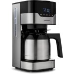 Cafetire isotherme md 18458machine  caf avec minuteriestop - goutte et slecteur darmeavec thermos ...