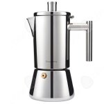 Cafetire italienne en acier inoxydable pour 10 tasses 500ml pour induction  gaz et toutes les cuisinires ...