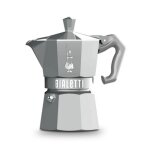 Cafeti�re italienne - bialetti - 0009076 - 6 tasses - gris argent� - compatible induction