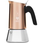 Cafetire italienne - bialetti - new venus - 4 tasses - 0, 17 l - cuivre