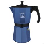 Cafetière italienne - cecotec - cumbia moklassic 1200 - 775 ml - compatible induction - couleur bleue ... Cafetière italienne - cecotec - cumbia moklassic 1200 - 775 ml - compatible induction - couleur bleue ...