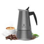 Cafetière italienne - piccolina 200 - acier inoxydable - 2 tasses Cafetière italienne - piccolina 200 - acier inoxydable - 2 tasses
