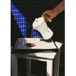 Cafetire italienne - thera moka retro - aluminium - 6 et 9 tasses - espresso