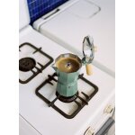 Cafetire italienne - thera moka retro - aluminium - 6 et 9 tasses - non induction