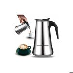 Cafeti�re italienne - xvx - 12 tasses - acier inoxydable - compatible induction / gaz / �lectrique - ...