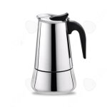 Cafetière moka 300ml cafetière moka en acier inoxydable équipement fabrication de café pour 6 personnes ... Cafetière moka 300ml cafetière moka en acier inoxydable équipement fabrication de café pour 6 personnes ...
