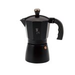 Cafetire moka - berlingerhaus - bh - 8562 - 9 tasses - aluminium - compatible gaz lectrique cramique ...