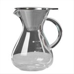 Cafeti�re en verre avec filtre pots � expresso r�sistants aux hautes temp�ratures serveur � caf� � �chelle ...