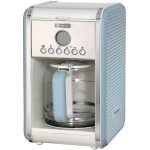Cafetire vintage bleu - ariete - programmable - 12 tasses - 1000w