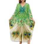 Caftan femme robe plage grande taille longue kaftan dété boubou djellaba tunique cache maillot Caftan femme robe plage grande taille longue kaftan dété boubou djellaba tunique cache maillot