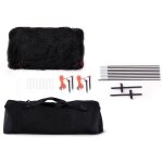 Cage de frappe de baseball - duoku - 22 pieds - filet de softball et de baseball avec cadre - cage dentra�neme ...