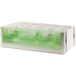 Cage maxi tino pour oiseaux taille moyenne ouverture arri�re - 2gr