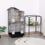 Cage oiseaux avec roulettes volière perruche calopsittes inséparables mandarins canaris 46 * 35. 5 * ... Cage oiseaux avec roulettes volière perruche calopsittes inséparables mandarins canaris 46 * 35. 5 * ...