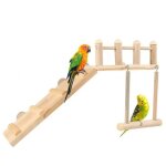 Cage  perroquet hamac balanoire cage  calopsitte hamac balanoire jouet support en bois branches hamac ...
