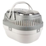 Cage de transport pour rongeurs duvoplus - gris - 29x23x22 cm