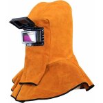 Cagoule de soudeur en cuir de vache filtre solaire auto - obscurcissant masque de soudage équipement ... Cagoule de soudeur en cuir de vache filtre solaire auto - obscurcissant masque de soudage équipement ...