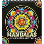 Cahier de coloriage adulte anti - stress avec 32 mandalas relaxants - collection pleine conscience (ii) ...