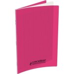 Cahier - conquerant - seys - 96 pages - 90 g / m - couverture polypropylne rose