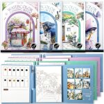 Cahier daquarelle - kit de papier aquarelle - livre de coloriage familial - coffret aquarelle pour adultes ...