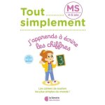 Cahier d�criture - japprends � �crire les chiffres - manuscrite - 0 � 9