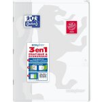Cahier easybook agrafe 24x32 96p 90g seyes incolore