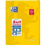 Cahier easybook agrafe 24x32 96p 90g seyes jaune