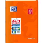 Cahier easybook agrafe 24x32 96p 90g seyes orange