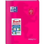 Cahier easybook agrafe 24x32 96p 90g seyes rose