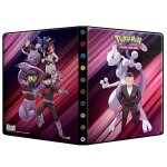 Cahier range team rocket pokmon 9 - pocket classeur pour cartes pour 252 cartes