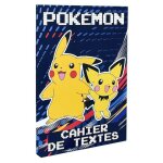 Cahier de textes pokemon pikachu