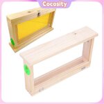 Caisse dapiculture transparente double face : ruche p�dagogique en bois avec vitre acrylique et ventilation ...