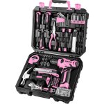 Caisse � outils - ysfmode - perceuse visseuse 8v - 126 pi�ces - sans fil - led int�gr�e