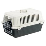 Caisse de transport plastique chat et petit chien atlas 20 el noir - ferplast