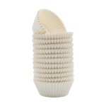 Caissette - moule en papier pme - bc600 - caissettes a cupcakes blanches lot de 300