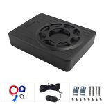 Caisson de basses actif 10 1000w ultra - plat contr�le phase / basses entr�e rca