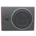 Caisson de basses actif pour voiture - 600 w - 12 v - ultra fin - avec amplificateur intgr - 1358 x ...
