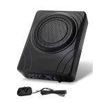 Caisson de basses - duoku - yl - 803c - 8 pouces - 300w - amplifi� et mince pour voiture