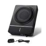 Caisson de basses - vevor - yl - 802c - 240 w - 8 pouces - tlcommande filaire