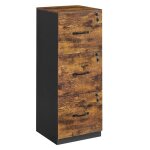 Caisson de bureau a 3 tiroirs meuble de rangement de document support d?imprimante 3 tiroirs verrouillables ...