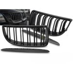 Calandre avant bmw serie 3 e90 / e91 de 2005 a 2008 noir brillant double barres - 42447460