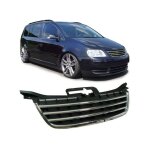 Calandre noire et chrome grille sport volkswagen vw touran 1t gp 2003 - 2006 (02229)