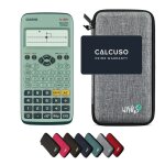 Calculatrice casio fx - 92 + spciale collge avec housse de protection wyngs incluse gris clair - calculatric ...
