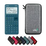 Calculatrice casio graph 25 + e ii avec housse de protection wyngs incluse gris clair - calculatrice ...