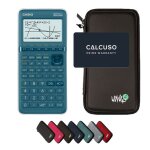 Calculatrice casio graph 25 + e ii avec housse de protection wyngs incluse noir - calculatrice graphique ...