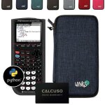 Calculatrice ti - 82 advanced edition python avec housse de protection wyngs incluse bleu - calculatrice ...