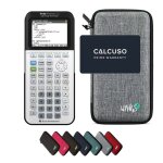 Calculatrice ti - 83 premium ce edition python avec housse de protection wyngs incluse gris clair - calculatri ...