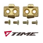Cales pédales automatique - time - atac vtt - 13° / 17° - blanc - compatible vtt Cales pédales automatique - time - atac vtt - 13° / 17° - blanc - compatible vtt