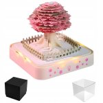 Calendrier 3d 2026 �difice papier ? �clairage led bloc - notes et support acrylique ? design �l�gant ...